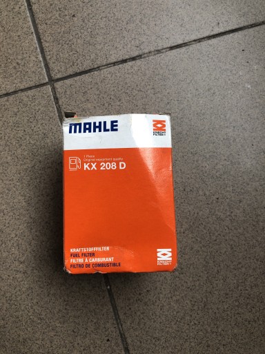 Zdjęcie oferty: FILTR PALIWA KX 208 D MAHLE 