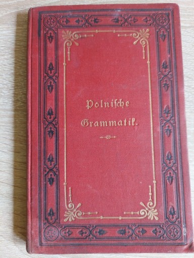 Zdjęcie oferty: Polnische Gramatik niemcy 1893 Popliński