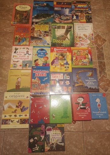 Zdjęcie oferty: ZESTAW 23 KSIĄŻEK DLA DZIECI