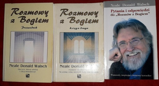 Zdjęcie oferty:  Rozmowy z Bogiem - zestaw 3 książek N.D. Walsch