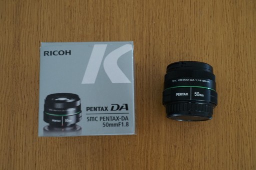Zdjęcie oferty: Obiektyw Pentax SMC DA 50 mm f/1.8