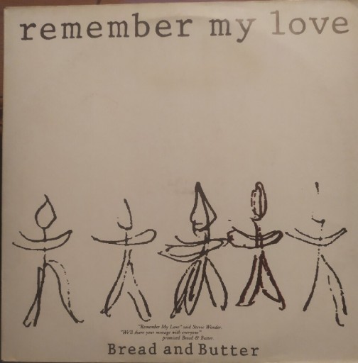 Zdjęcie oferty: Bread And Butter Remember My Love singiel winyl 12