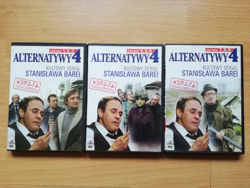 Zdjęcie oferty: Alternatywy 4 - 3 DVD - Wersja kolekcjonerska 
