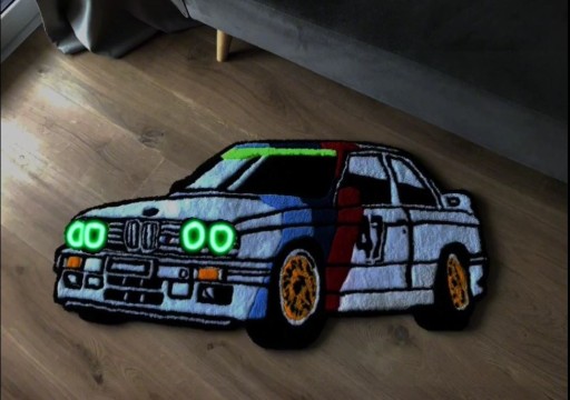 Zdjęcie oferty: Dywanik tufting BMW M3