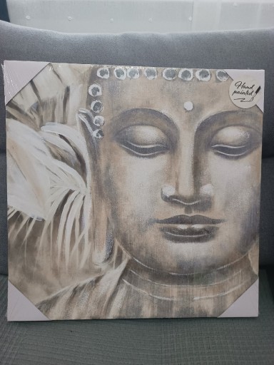 Zdjęcie oferty: Budda -Obraz ręcznie malowany 