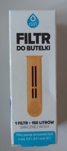 Zdjęcie oferty: Filtr do butelki Dafi (waniliowy) 1 szt.