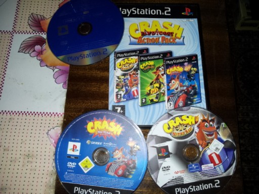 Zdjęcie oferty: Crash Bandicoot 2 gry PS2