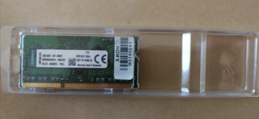 Zdjęcie oferty: Pamięć KINGSTON DDR3 4GB RAM do laptopa 