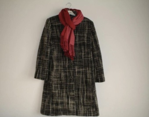 Zdjęcie oferty: Płaszcz damski jak RESERVED roz.40-L, wełna,melanż