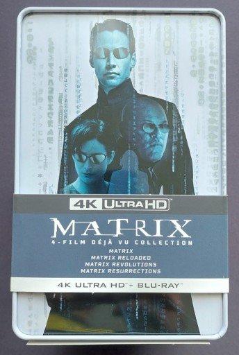 Zdjęcie oferty: Matrix 4k - Steelbook Deja Vu Collection - PL