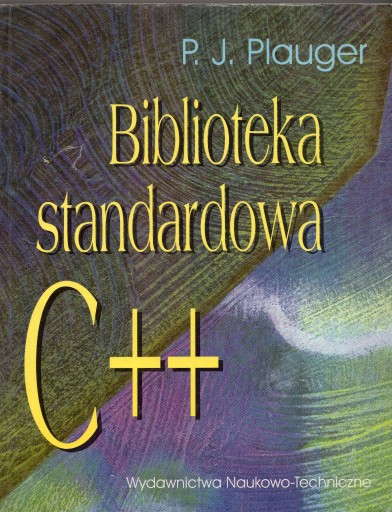 Zdjęcie oferty: Plauger Biblioteka stadnardowa C++