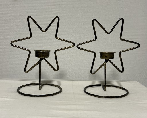 Zdjęcie oferty: Świeczniki świąteczne na tealighty - wys. 22 cm