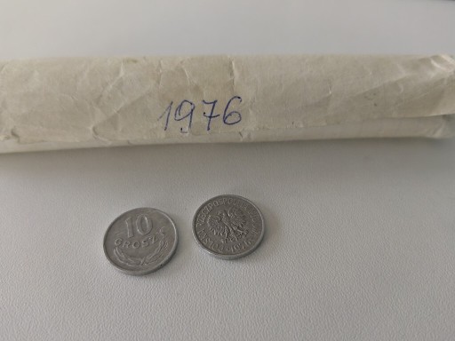 Zdjęcie oferty: Monety 10 groszy 1976 roku, 100 sztuk