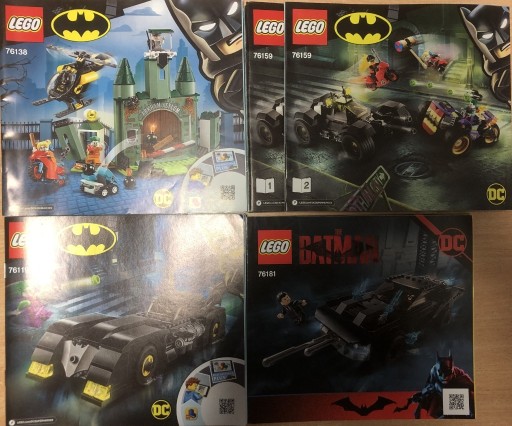 Zdjęcie oferty: LEGO BATMAN losowe instrukcje 1kg