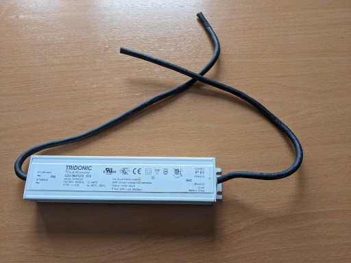 Zdjęcie oferty: Tridonic lcu 60w 12v ip67 zasilacz, transformator