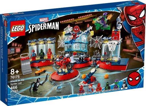 Zdjęcie oferty: LEGO 76175 Marvel  - Atak na kryjówkę Spider-Mana