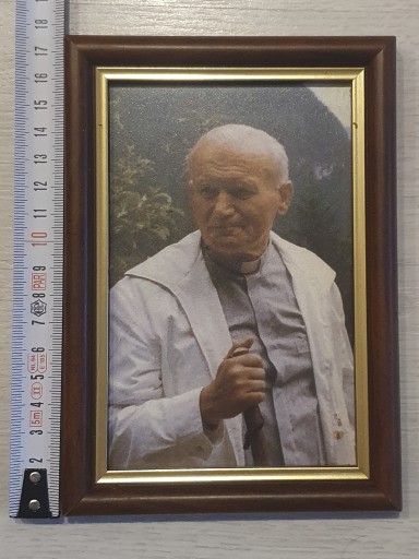 Zdjęcie oferty: Zdjecie/Obrazek Papieża oprawione w rame 05 