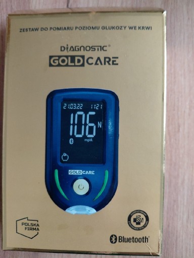 Zdjęcie oferty: Glukometr Diagnostic Gold Care