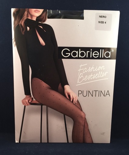 Zdjęcie oferty: Rajstopy Gabriella Puntina nero size 4