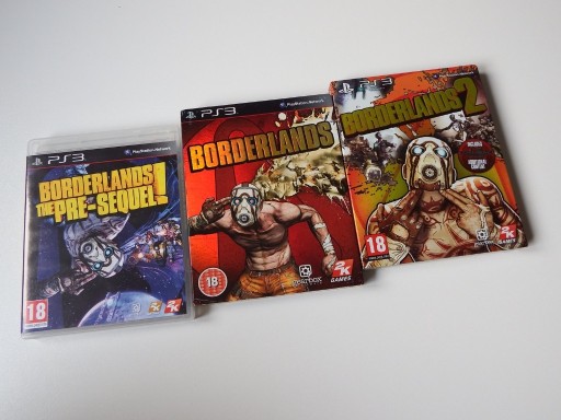 Zdjęcie oferty: PS3 3XBORDERLANDS 3 GRY zestaw Borderlands