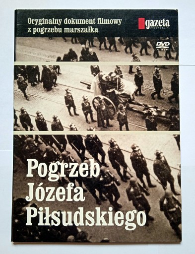 Zdjęcie oferty: DVD Pogrzeb Józefa Piłsudskiego 