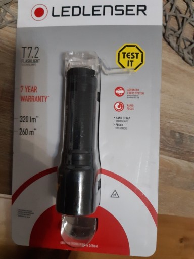 Zdjęcie oferty: Ledlenser T7.2 latarka 