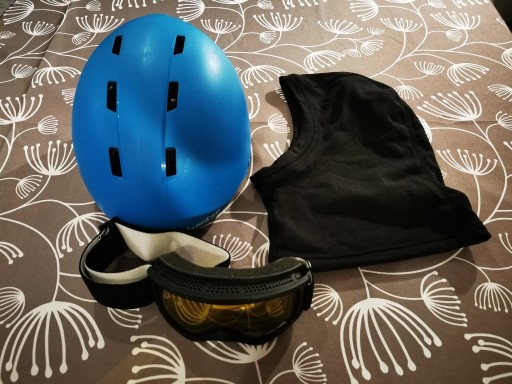 Zdjęcie oferty: Kask+gogle+kominiarka Decathlon