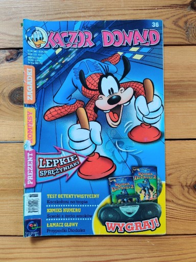 Zdjęcie oferty: Komiks Kaczor Donald nr 36 2003 r.