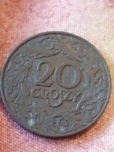 Zdjęcie oferty: 20gr 1923Guwernia Zn 