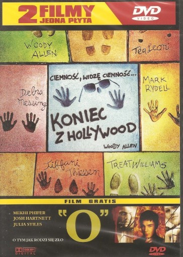 Zdjęcie oferty: 2 filmy KONIEC HOLLYWOOD + "O" DVD folia