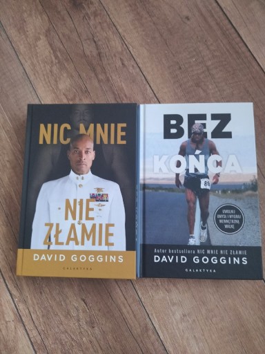 Zdjęcie oferty: David Goggins 2 książki 