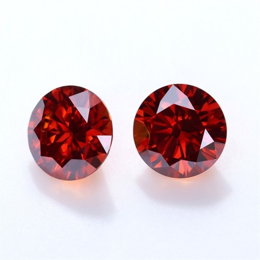 Zdjęcie oferty: Diament Moissanit Rubin 5mm-0.5CT VVS1-D