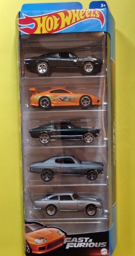 Zdjęcie oferty: Hot Wheels 5 pak Fast & Furious Supra , Dodge