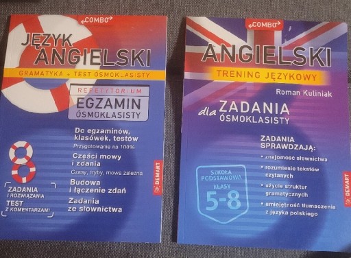 Zdjęcie oferty: Egzamin ósmoklasisty język angielski repetytorium