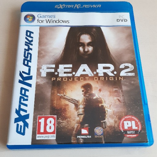 Zdjęcie oferty: Gra FEAR 2 (PC, PL) - pudełko, płyty, klucz Steam!