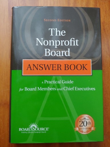 Zdjęcie oferty: The nonprofit board answer book