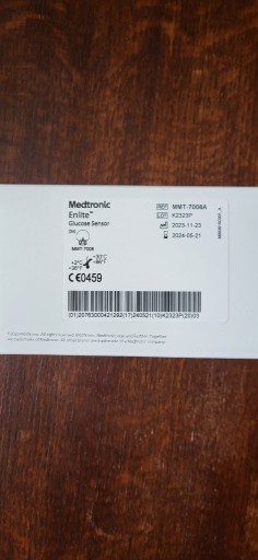 Zdjęcie oferty: Sensor Medtronic Enlite 1 szt.+ 4 szt. GRATIS