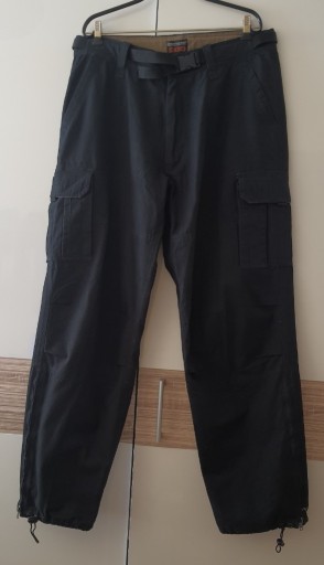 Zdjęcie oferty: spodnie męskie czarne Dunlop 44/XXL trekkingowe