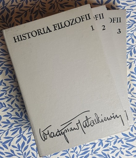Zdjęcie oferty: Historia filozofii - Władysław Tatarkiewicz 3 tomy