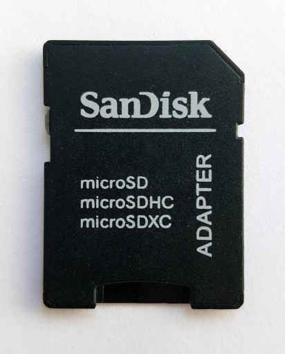 Zdjęcie oferty: Adapter kart pamięci microSD na SD SDHC SDXC