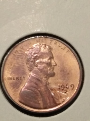 Zdjęcie oferty: Moneta 1 cent usa Lincoln 1969 s