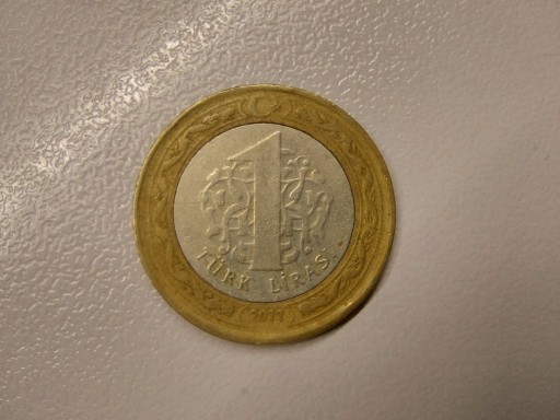 Zdjęcie oferty: 1 lira 2011 Turcja