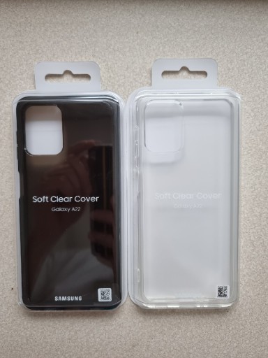 Zdjęcie oferty: Etui Samsung Galaxy A22 Przeźroczyste 