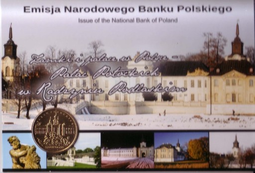 Zdjęcie oferty: blister 2 zł  1999   Pałac Potockich 