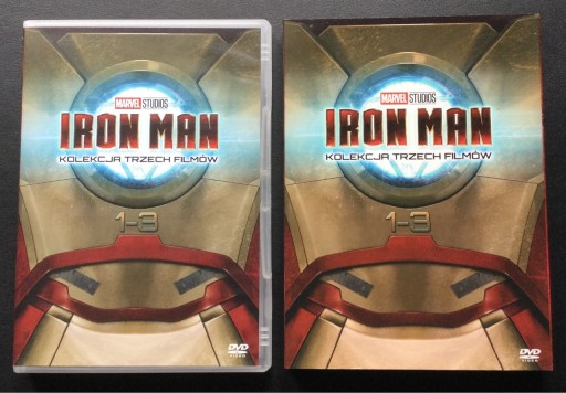 Zdjęcie oferty: IRON MAN trylogia 3 x dvd