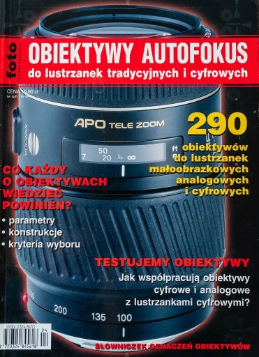 Zdjęcie oferty: Foto nr specjalny Obiektywy Autofocus