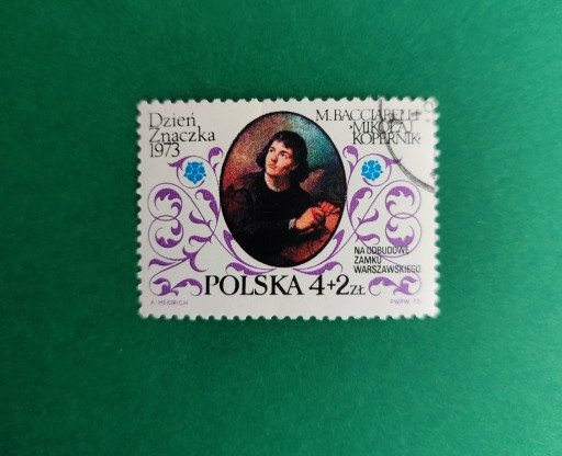 Zdjęcie oferty: Znaczki polskie 1973: M. Bacciarelli – Mikołaj Kopernik, PRL, vintage