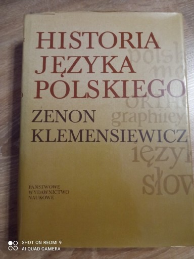 Zdjęcie oferty: Historia języka polskiego