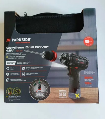 Zdjęcie oferty: NOWA wiertarka wkrętarka 12V PARKSIDE PERFORMANCE PBSPA 12 D4