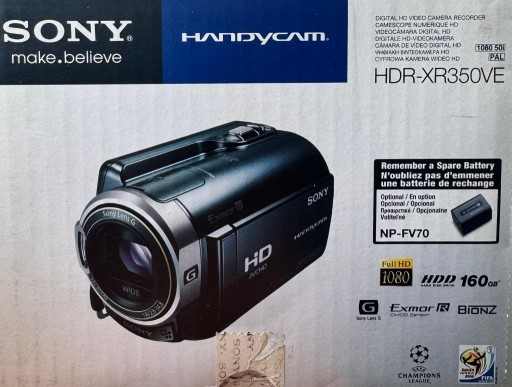 Zdjęcie oferty: Kamera Sony HDR-XR350VE